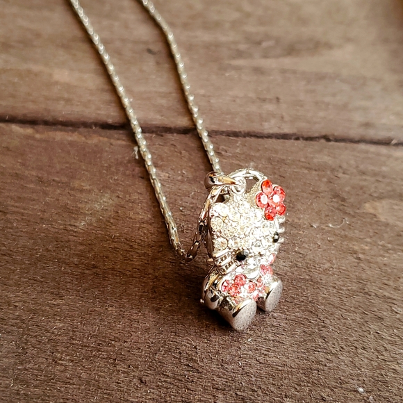 Hello Kitty rhinestone necklace - Picture 7 of 7